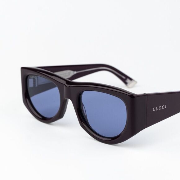 Gucci Women Sunglasses Violet Rectangular GG1917S 010 BRAND NEW main image 9